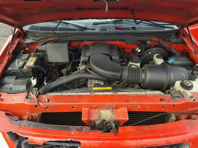 1FTZF17W5WNB77399 - 1998 FORD F150 RED photo 7