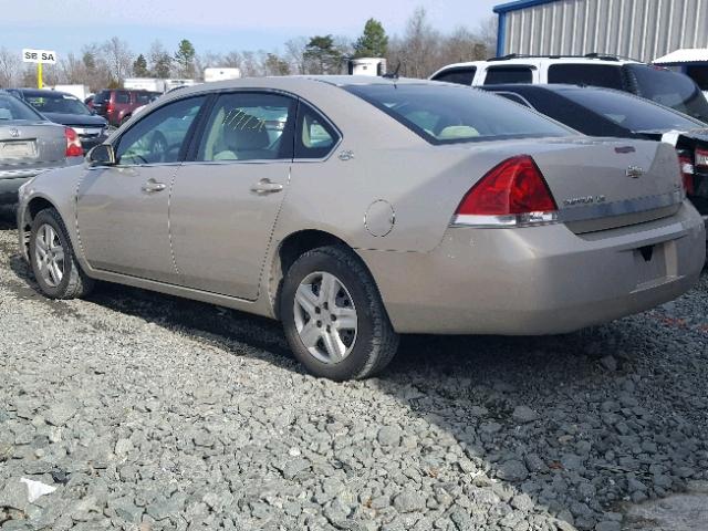 2G1WB58K089203312 - 2008 CHEVROLET IMPALA LS SILVER photo 3