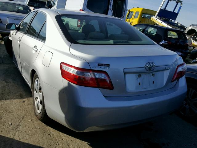 4T1BE46K87U609992 - 2007 TOYOTA CAMRY NEW SILVER photo 3