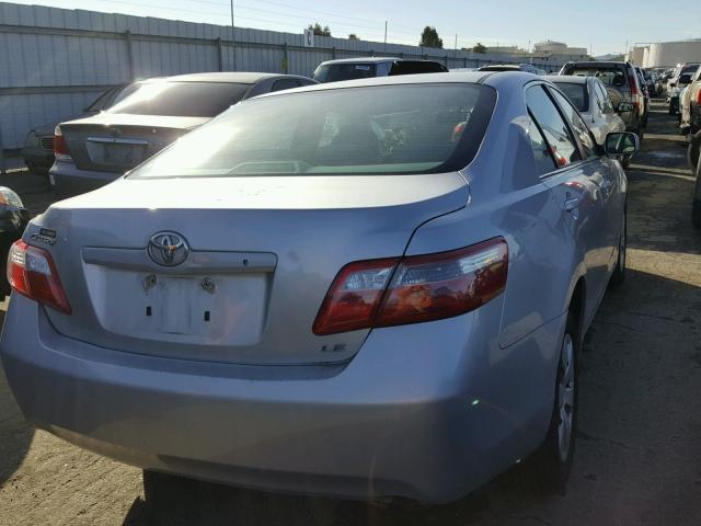4T1BE46K87U609992 - 2007 TOYOTA CAMRY NEW SILVER photo 4