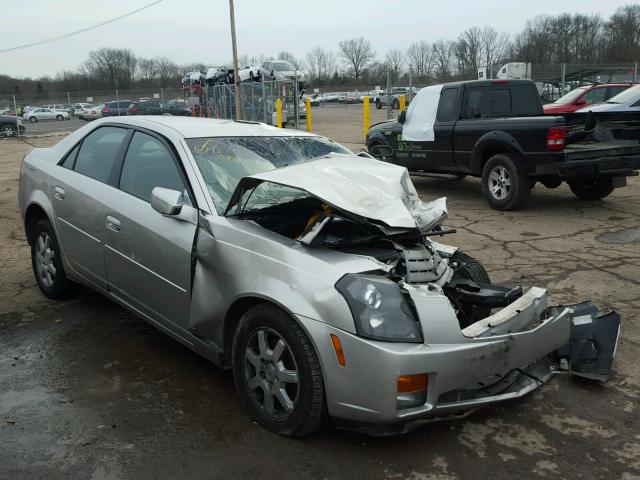 1G6DM57T570131974 - 2007 CADILLAC CTS SILVER photo 1