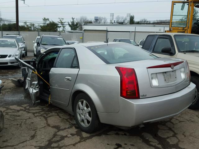 1G6DM57T570131974 - 2007 CADILLAC CTS SILVER photo 3