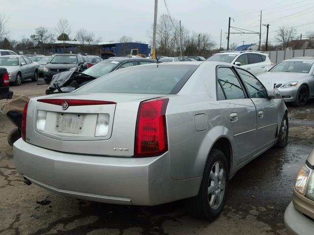 1G6DM57T570131974 - 2007 CADILLAC CTS SILVER photo 4