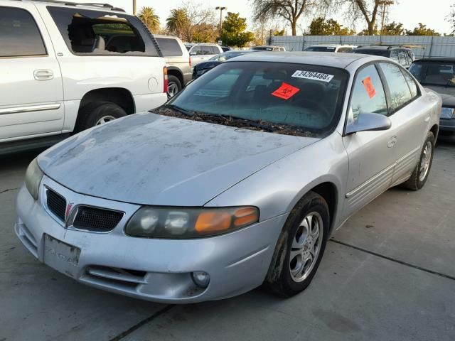 1G2HX52K834184986 - 2003 PONTIAC BONNEVILLE SILVER photo 2