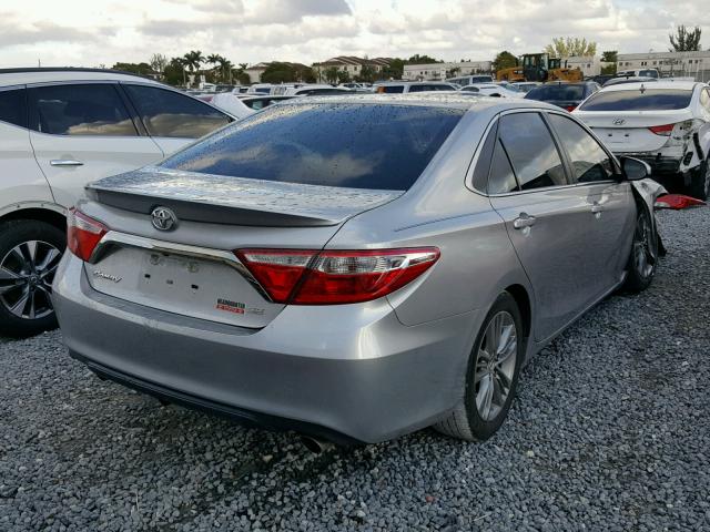 4T1BF1FK7GU126280 - 2016 TOYOTA CAMRY LE SILVER photo 4