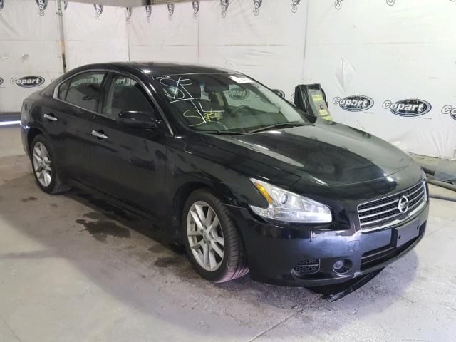 1N4AA51E79C839766 - 2009 NISSAN MAXIMA S BLACK photo 1