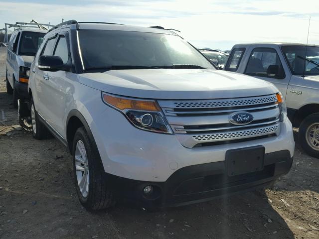 1FM5K8D80FGC11483 - 2015 FORD EXPLORER X WHITE photo 1