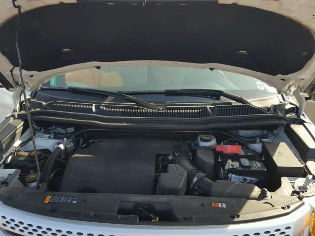 1FM5K8D80FGC11483 - 2015 FORD EXPLORER X WHITE photo 7