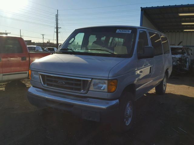 1FBNE31L36DA82538 - 2006 FORD ECONOLINE GRAY photo 2