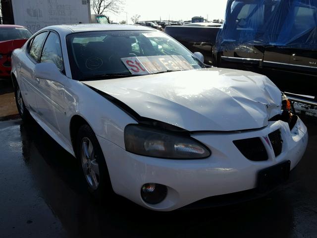 2G2WP552871176360 - 2007 PONTIAC GRAND PRIX WHITE photo 1