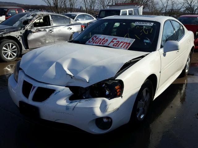 2G2WP552871176360 - 2007 PONTIAC GRAND PRIX WHITE photo 2