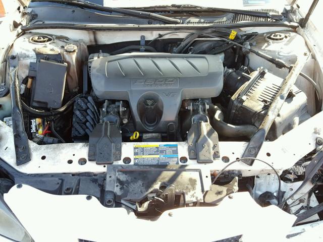 2G2WP552871176360 - 2007 PONTIAC GRAND PRIX WHITE photo 7