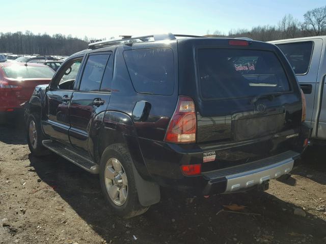 JTEZU17R530011369 - 2003 TOYOTA 4RUNNER LI BLACK photo 3