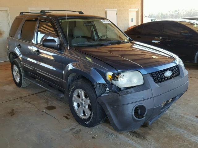 1FMYU03165KA42112 - 2005 FORD ESCAPE XLT BLUE photo 1