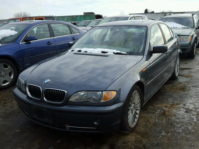 WBAEV53452KM23924 - 2002 BMW 330 I GRAY photo 2