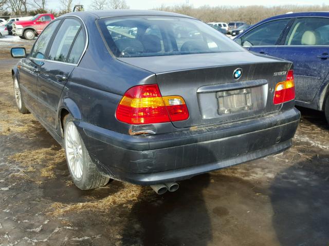 WBAEV53452KM23924 - 2002 BMW 330 I GRAY photo 3