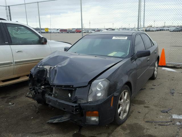 1G6DP567750108222 - 2005 CADILLAC CTS HI FEA BLACK photo 2