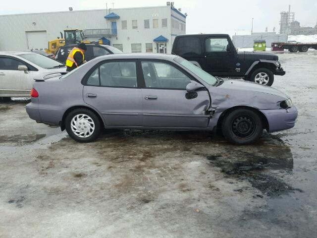 2T1BR12E7WC702229 - 1998 TOYOTA COROLLA VE PURPLE photo 9