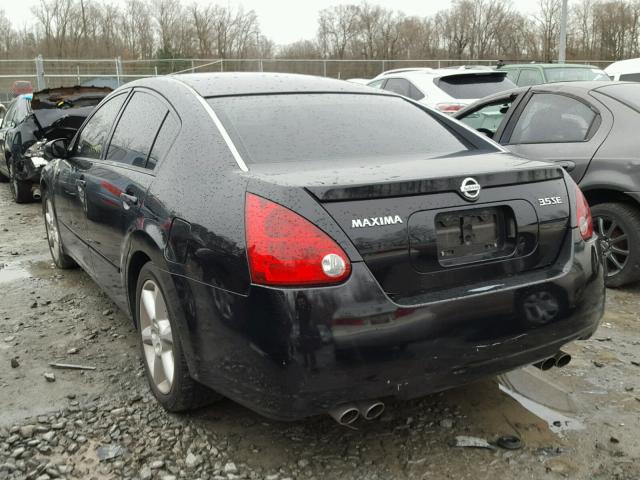 1N4BA41E65C822479 - 2005 NISSAN MAXIMA SE BLACK photo 3