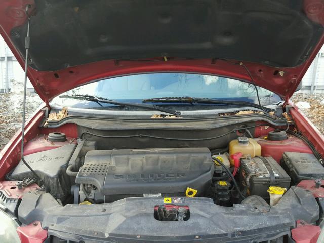 2C8GF68454R634759 - 2004 CHRYSLER PACIFICA RED photo 7