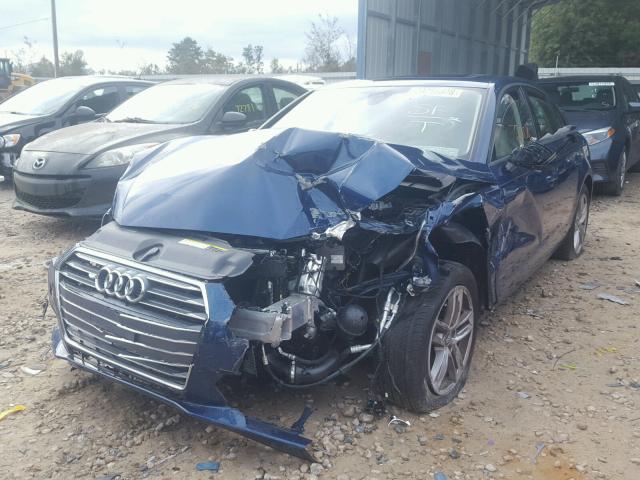 WAUGMAF49HN042746 - 2017 AUDI A4 ULTRA P BLUE photo 2