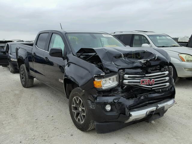 1GTG5CE36G1301705 - 2016 GMC CANYON SLE BLACK photo 1