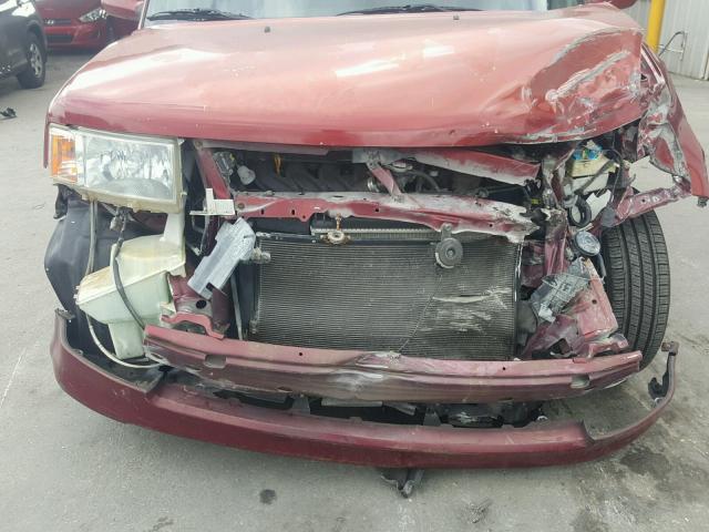 JTLKT324064092296 - 2006 TOYOTA SCION XB RED photo 9