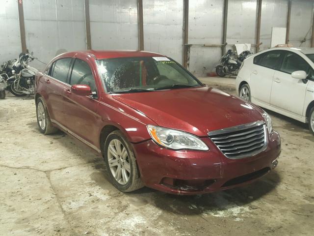 1C3CCBAB5DN761944 - 2013 CHRYSLER 200 LX MAROON photo 1