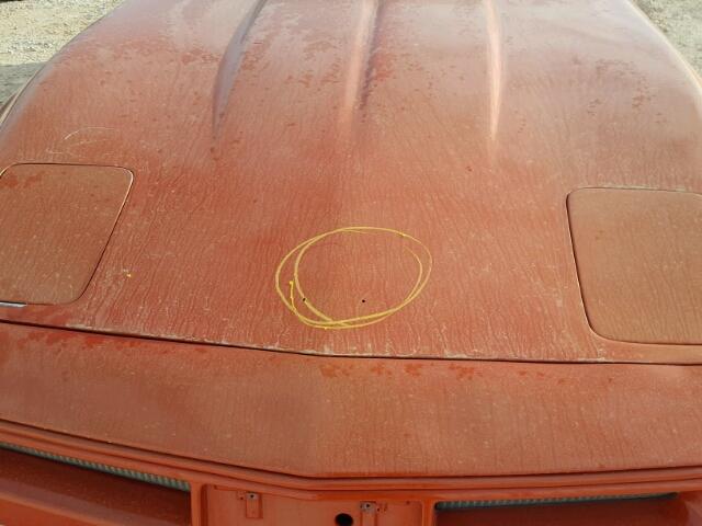 1G1YY0787F5137044 - 1985 CHEVROLET CORVETTE ORANGE photo 7