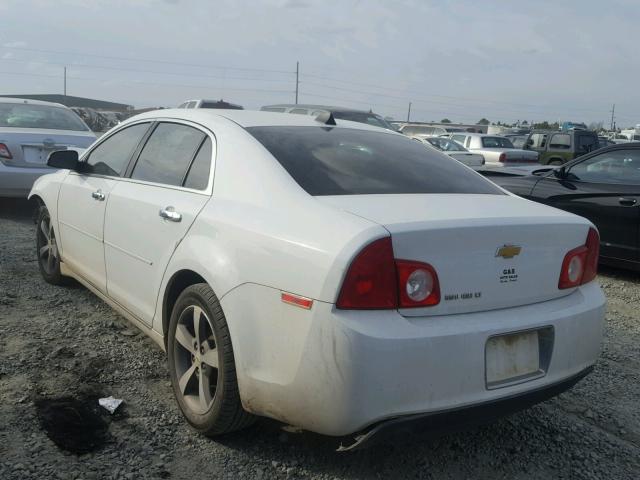 1G1ZC5E06CF129150 - 2012 CHEVROLET MALIBU 1LT WHITE photo 3