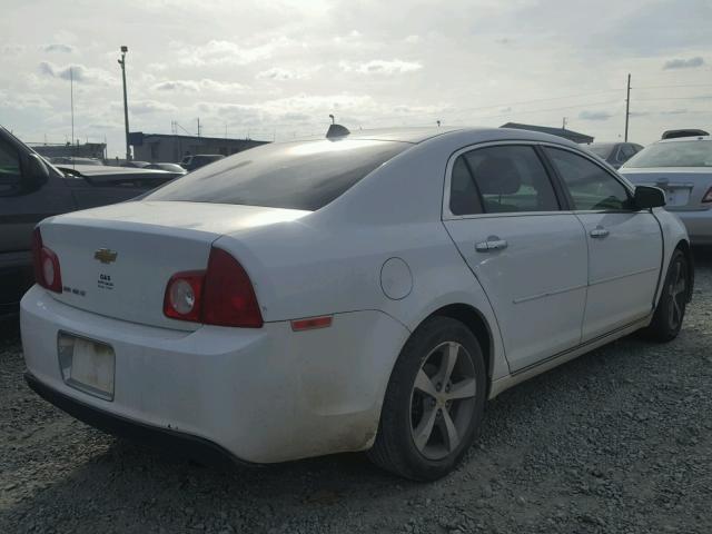 1G1ZC5E06CF129150 - 2012 CHEVROLET MALIBU 1LT WHITE photo 4