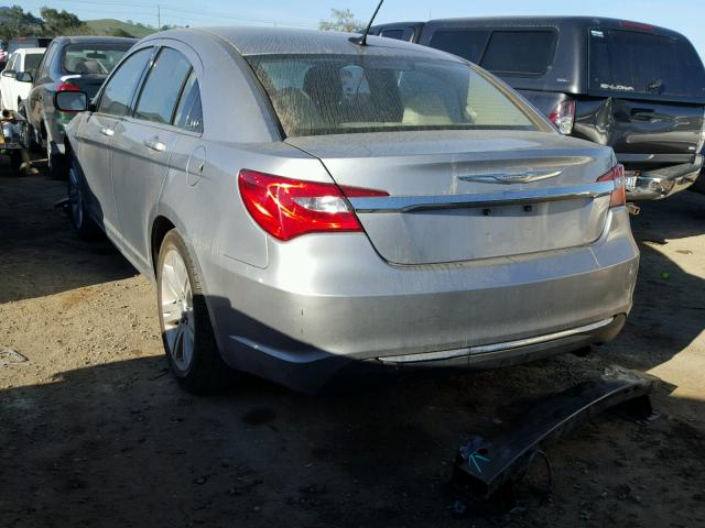 1C3CCBBB7DN743251 - 2013 CHRYSLER 200 TOURIN SILVER photo 3