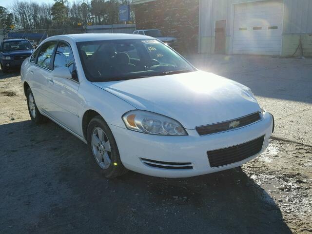 2G1WT58K469396557 - 2006 CHEVROLET IMPALA LT WHITE photo 1