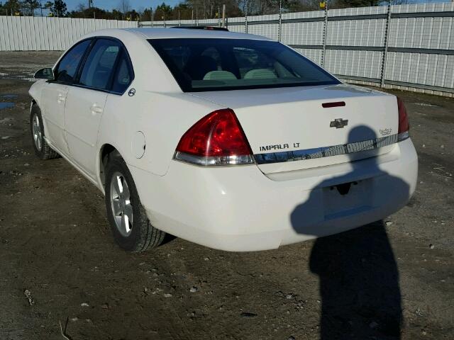 2G1WT58K469396557 - 2006 CHEVROLET IMPALA LT WHITE photo 3