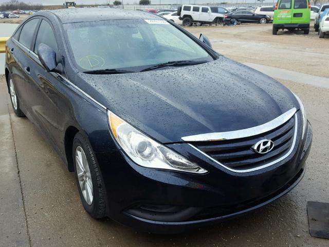 5NPEB4AC7EH862464 - 2014 HYUNDAI SONATA GLS BLUE photo 1