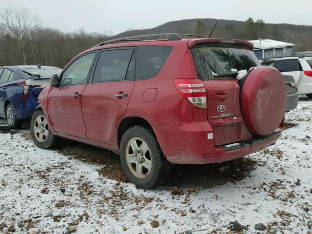 JTMBK33V595078513 - 2009 TOYOTA RAV4 RED photo 3