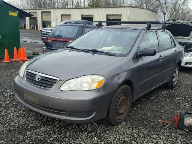 1NXBR32EX7Z786820 - 2007 TOYOTA COROLLA CE GRAY photo 2