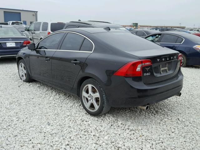 YV1612FS7D2172901 - 2013 VOLVO S60 T5 BLACK photo 3