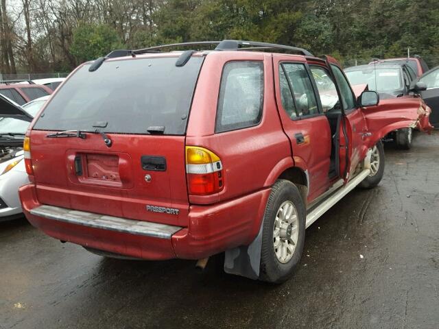 4S6CK58W7W4404348 - 1998 HONDA PASSPORT E 红色 照片 4