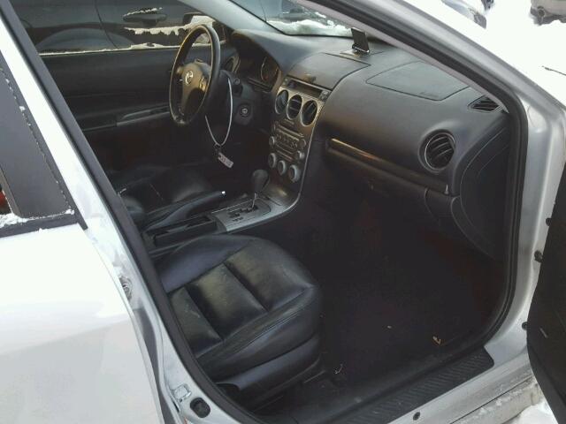 1YVHP83D145N77604 - 2004 MAZDA 6 S SILVER photo 5