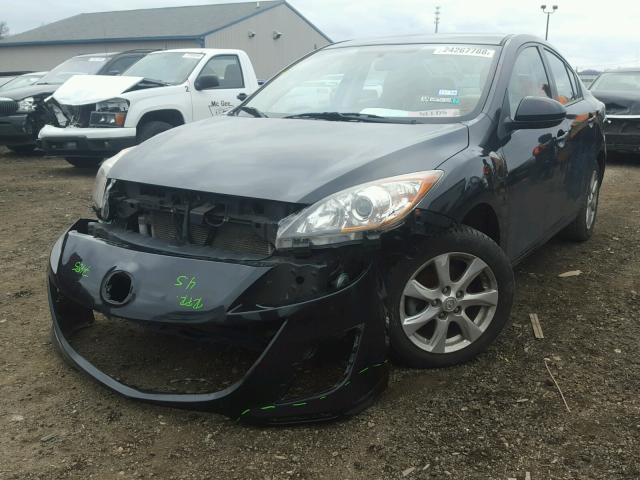 JM1BL1SF8A1220960 - 2010 MAZDA 3 I BLACK photo 2