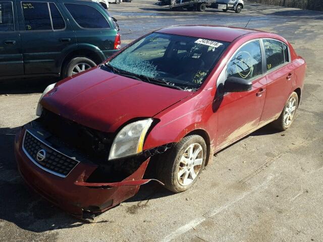 3N1AB61E07L621895 - 2007 NISSAN SENTRA 2.0 RED photo 2