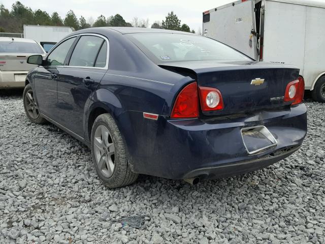 1G1ZC5E0XA4101456 - 2010 CHEVROLET MALIBU 1LT BLUE photo 3