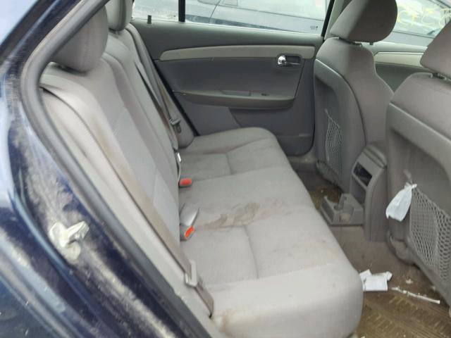 1G1ZC5E0XA4101456 - 2010 CHEVROLET MALIBU 1LT 蓝色 照片 6