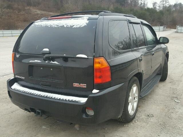 1GKET63MX82174595 - 2008 GMC ENVOY DENA BLACK photo 4