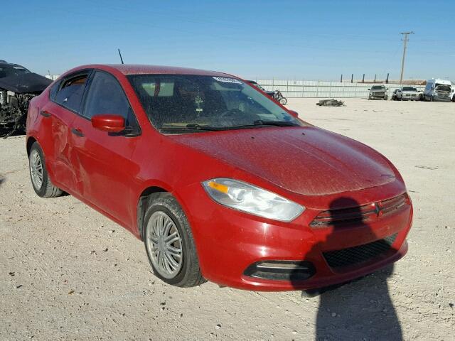 1C3CDFAA1DD319292 - 2013 DODGE DART SE RED photo 1