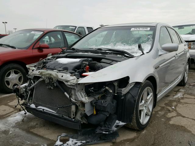 19UUA66216A050808 - 2006 ACURA 3.2TL SILVER photo 2