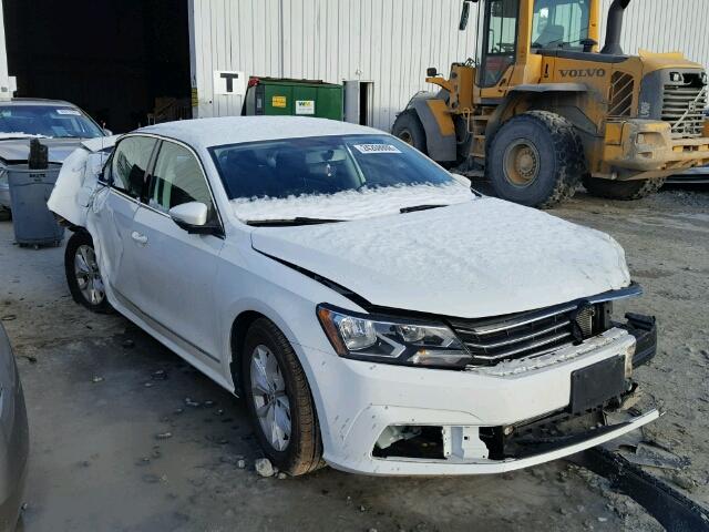 1VWAT7A37GC045181 - 2016 VOLKSWAGEN PASSAT S WHITE photo 1