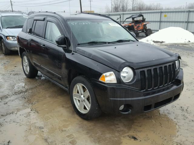 1J8FF47W48D676037 - 2008 JEEP COMPASS SP BLACK photo 1