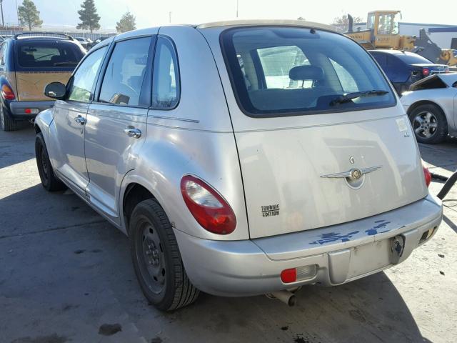 3A4FY58B46T286835 - 2006 CHRYSLER PT CRUISER SILVER photo 3